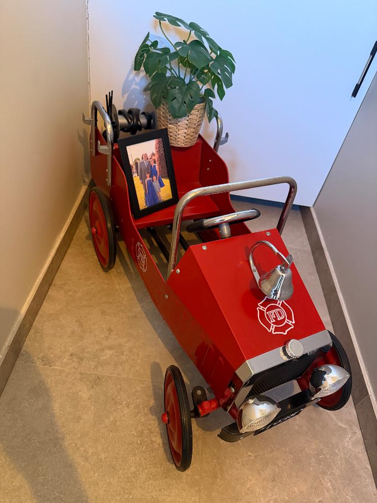 Trapauto brandweer, Enlèvement