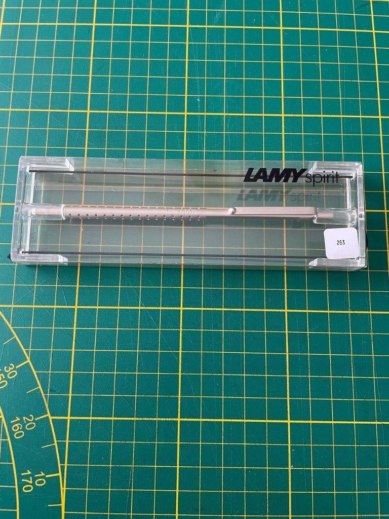 Lamy Spirit Palladium Ballpoint Pen (NOS) with box, Ophalen of Verzenden
