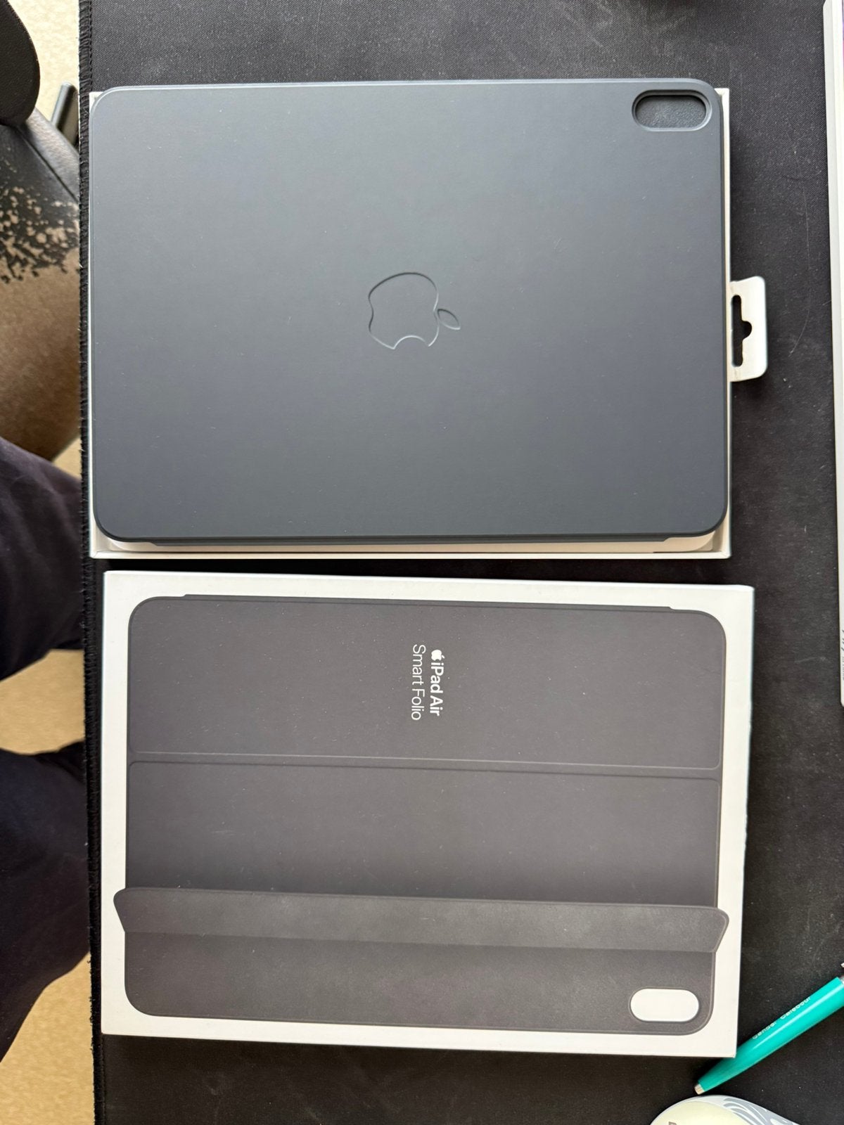 Smart Folio original pour Apple iPad Air — gris anthracite, Enlèvement ou Envoi, 11 pouces, Protection faces avant et arrière