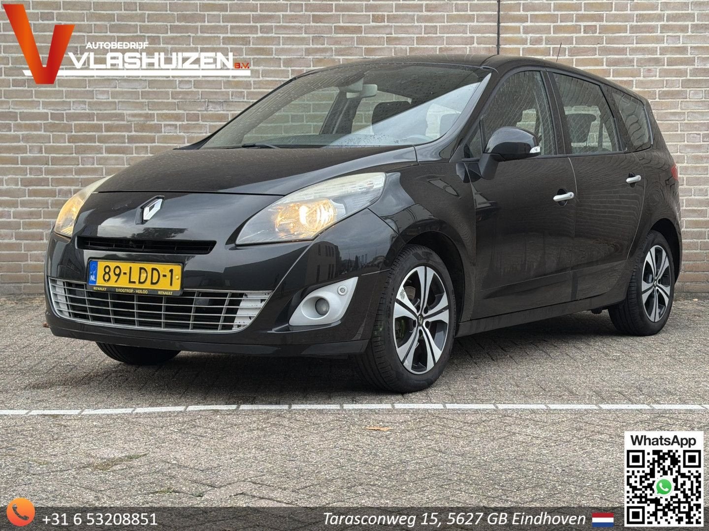 Renault Grand Scenic 1.4 TCe Dynamique | Cruise | Climate |, Auto's, Monovolume, Verwarmde buitenspiegels, Zwart, Bedrijf