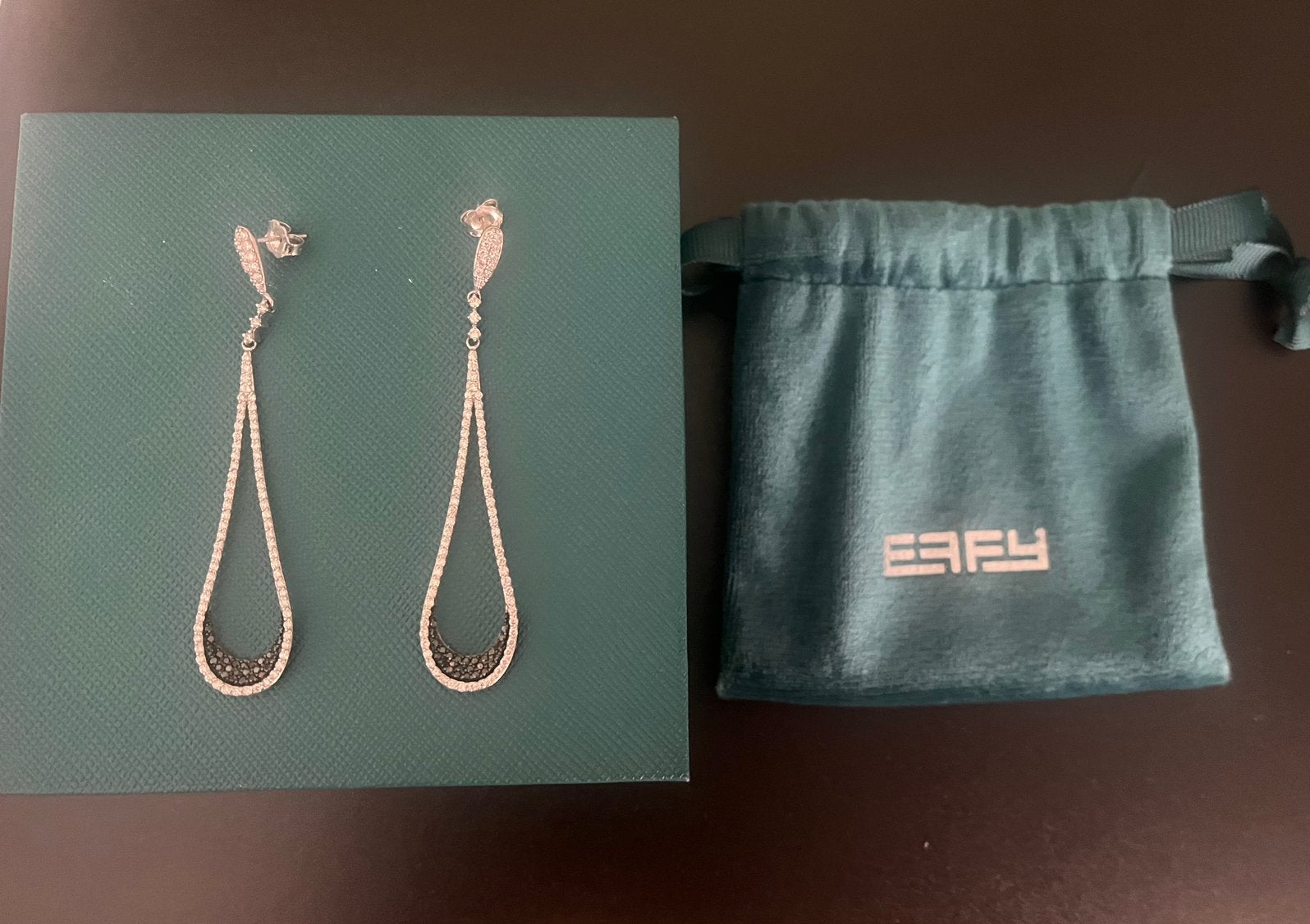 Oorbellen met diamanten, Ophalen, Overige materialen, Hangers, Nieuw