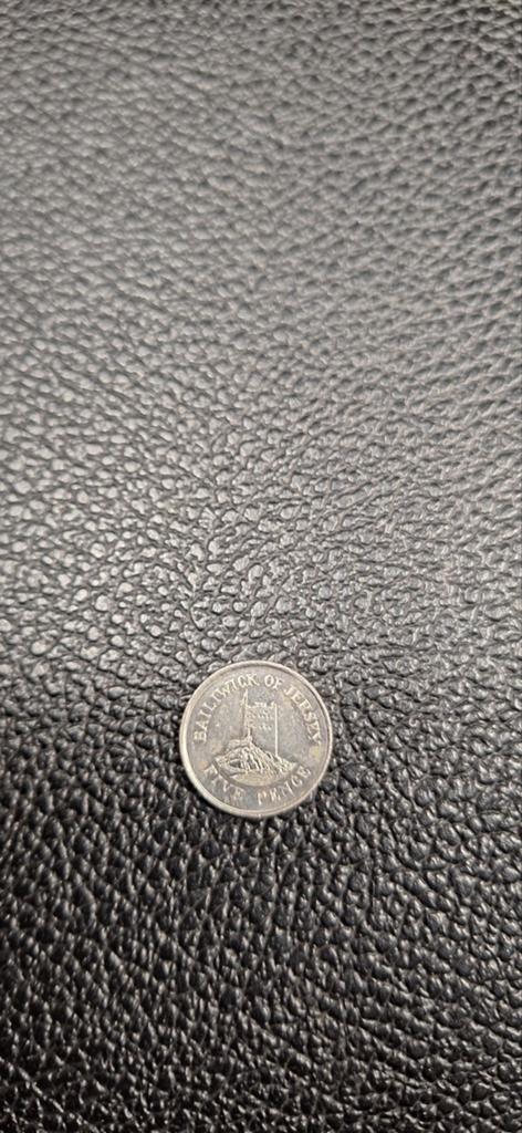 Jersey 5 pence 1993, Timbres & Monnaies, Monnaies | Océanie, Enlèvement ou Envoi