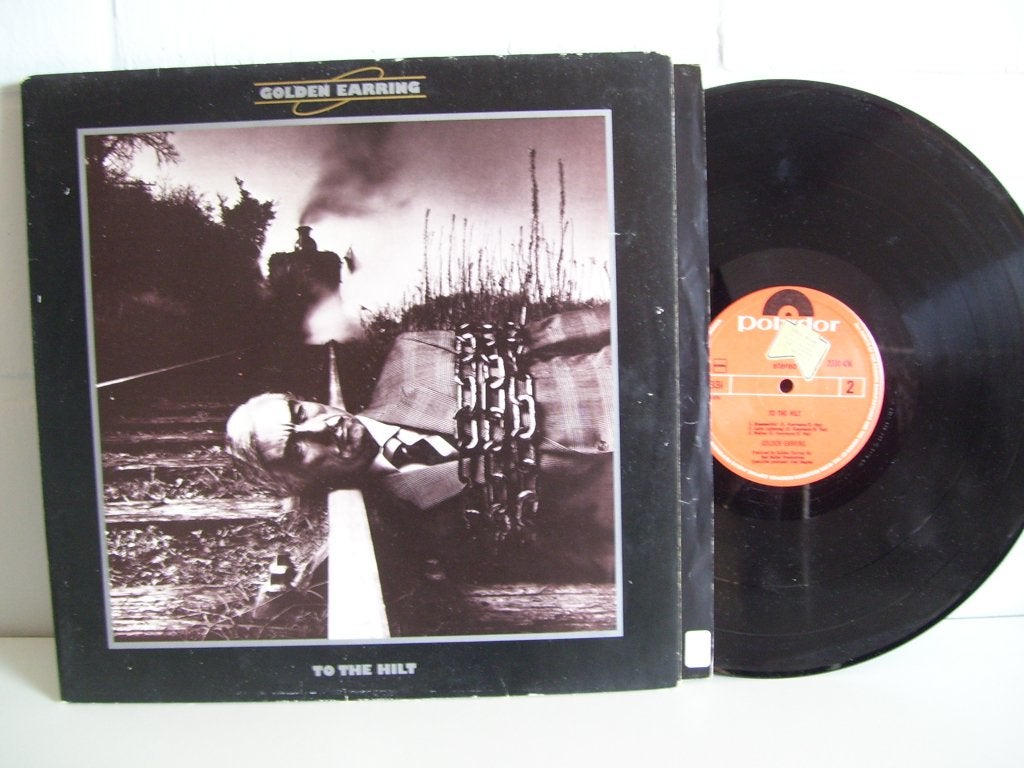 GOLDEN EARRING  to the hilt, Cd's en Dvd's, Vinyl | Rock, Gebruikt, Ophalen of Verzenden, 1970 - 1979, Rock-'n-Roll