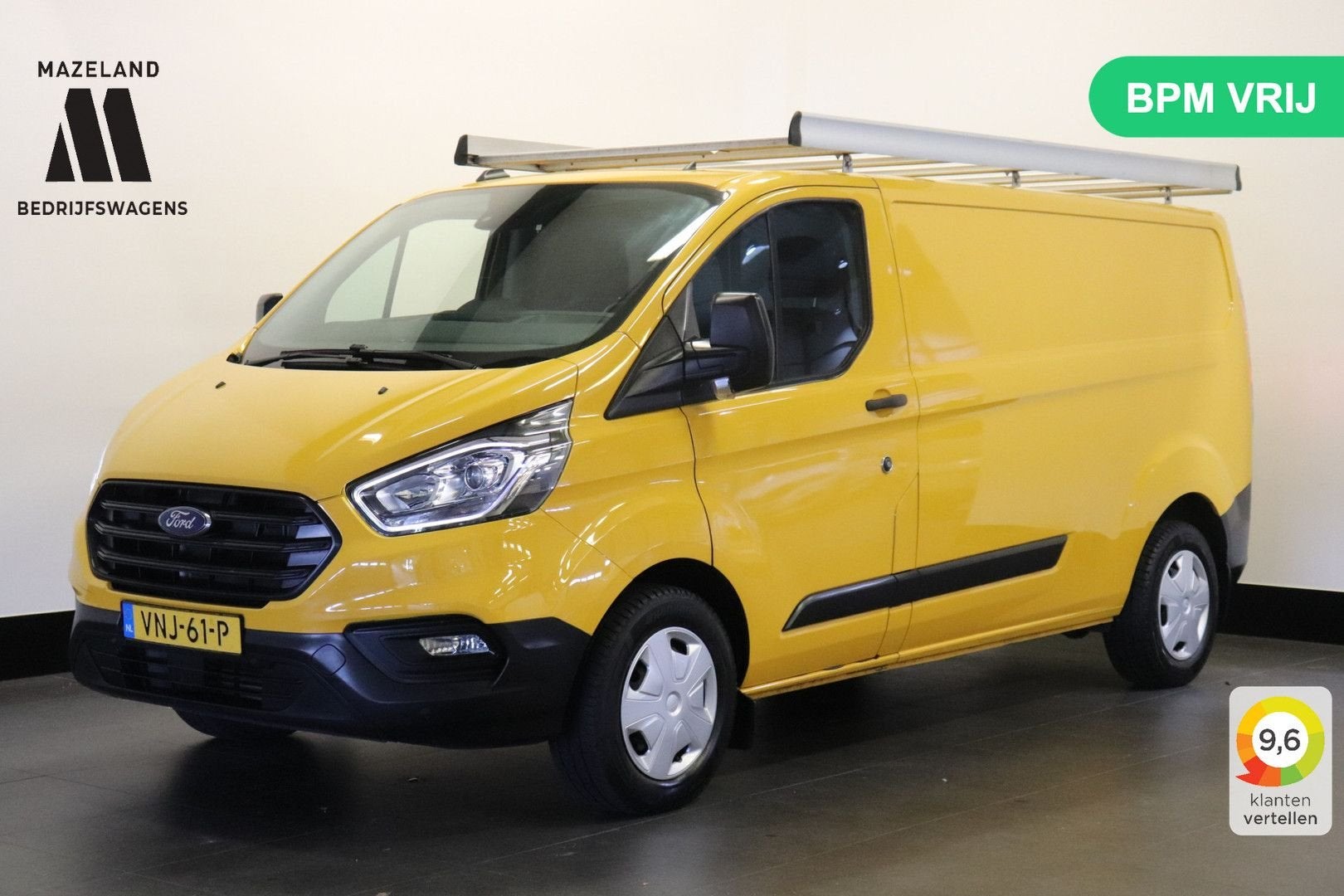 Ford Transit Custom 2.0 TDCI L2 EURO 6 - Airco - Imperiaal -, Parkeersensor, Overige kleuren, Bedrijf, 192 g/km