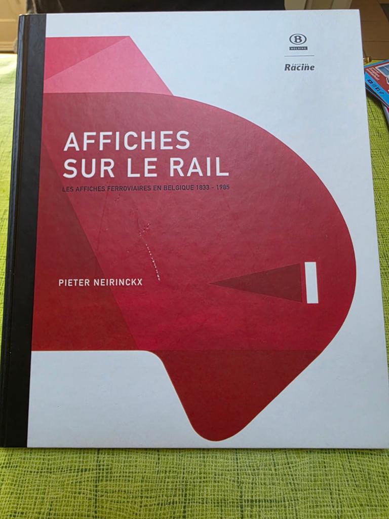 Affiches sur les rails, Boeken, Vervoer en Transport, Zo goed als nieuw, Trein, Ophalen of Verzenden