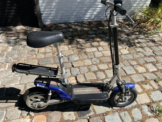 Elektrisch plooifietsje, Gebruikt, Minder dan 14 inch, Velgrem, Ophalen of Verzenden