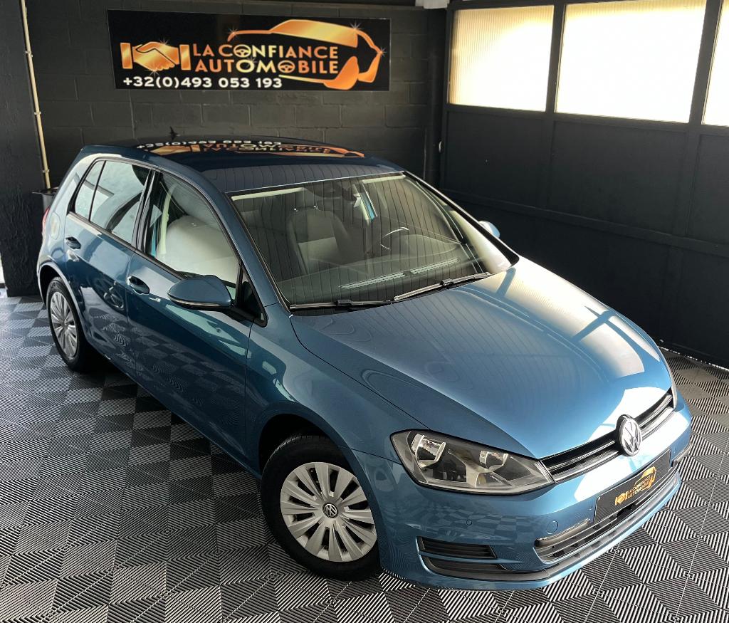 Volkswagen Golf 1.2TSi 1e eigenaarsgarantie 12 maanden, Auto's, Voorwielaandrijving, Stof, 4 cilinders, Blauw