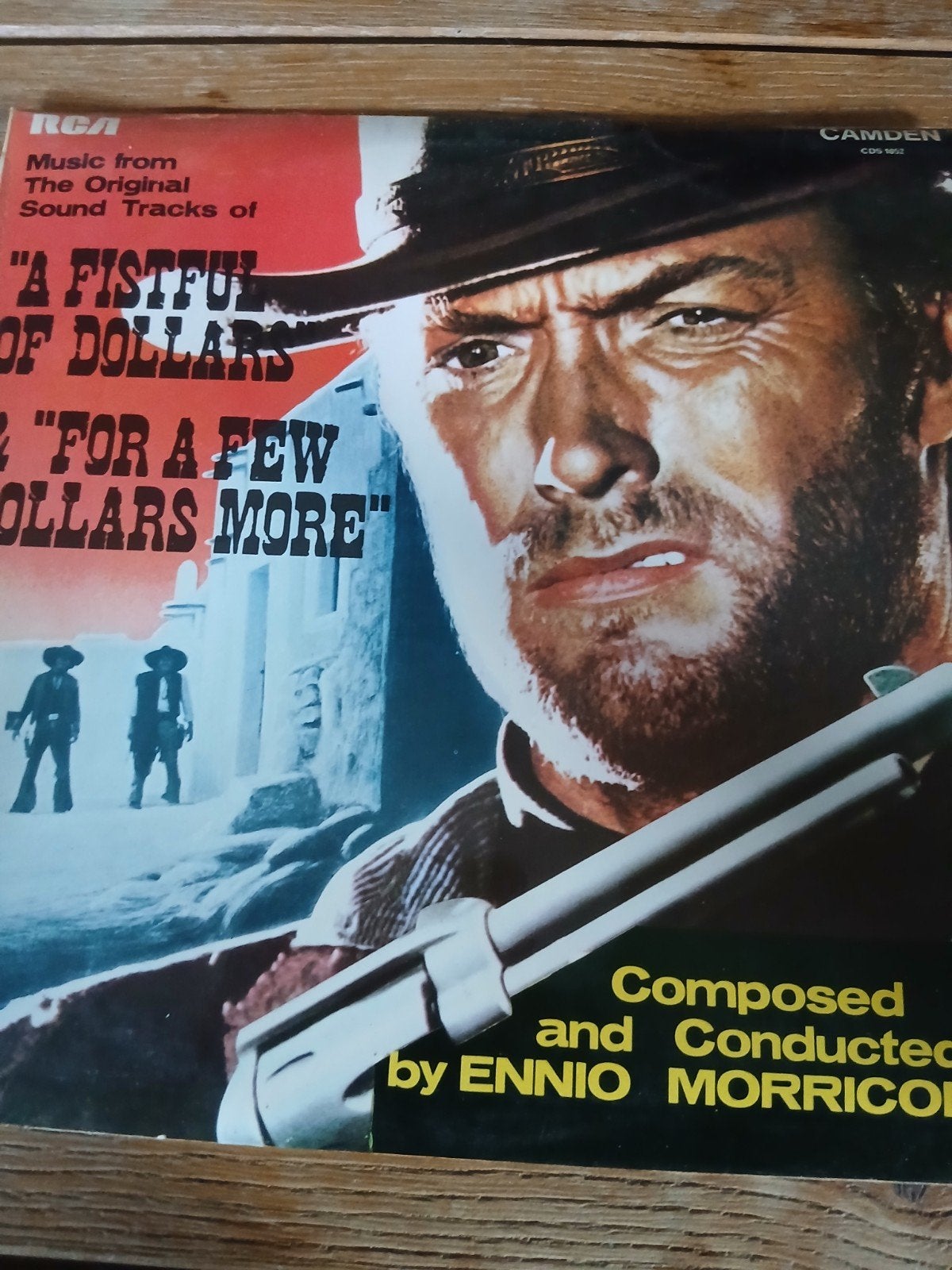 LP Ennio Morricone – A Fistful of Dollars & For a Few Dollar, Ophalen, 12 inch, LP
