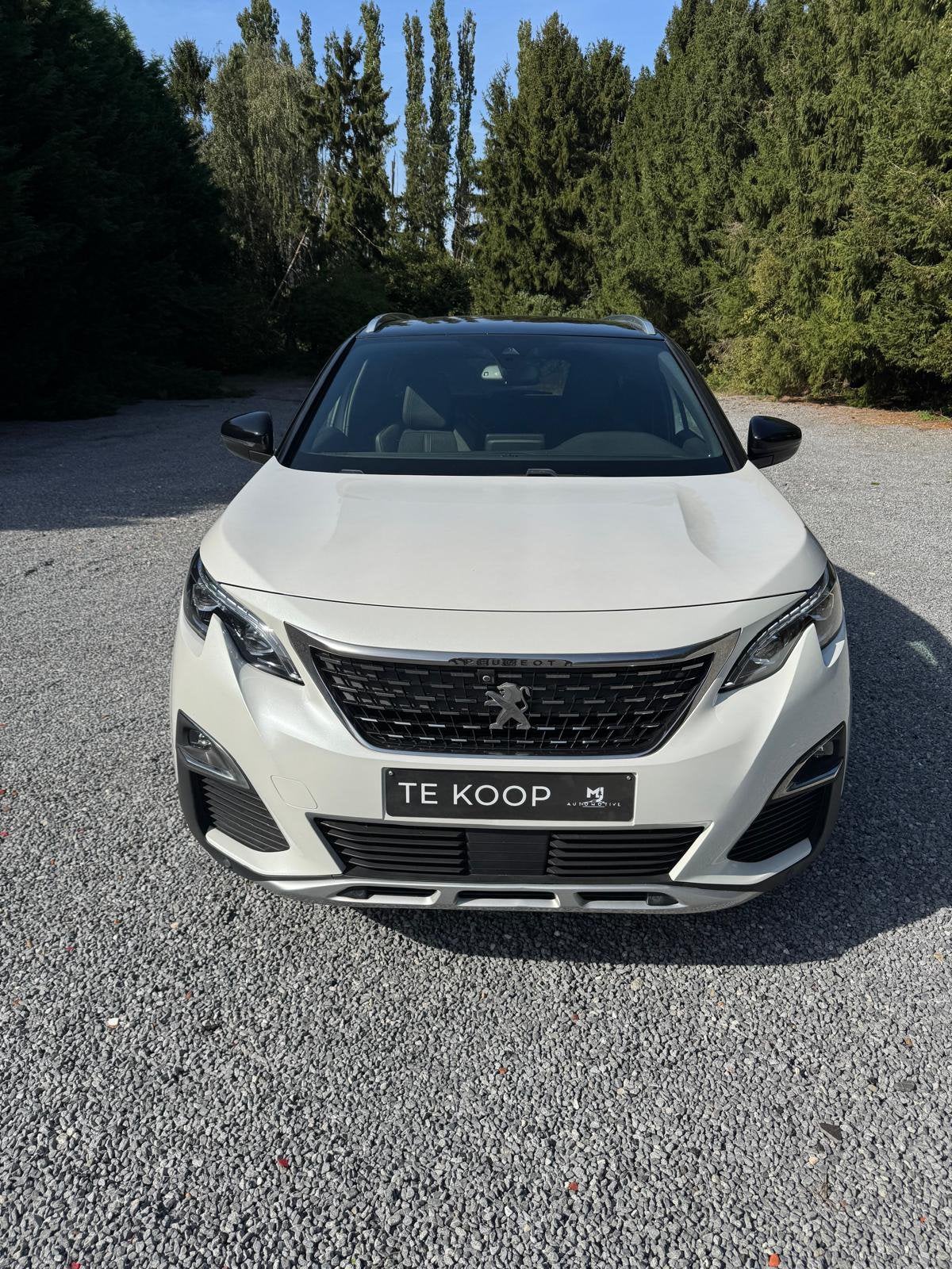 Peugeot 5008 GT Line 7 zitplaatsen, Auto's, Automaat, Dealer onderhouden, Multifunctioneel stuurwiel, Leder en Stof