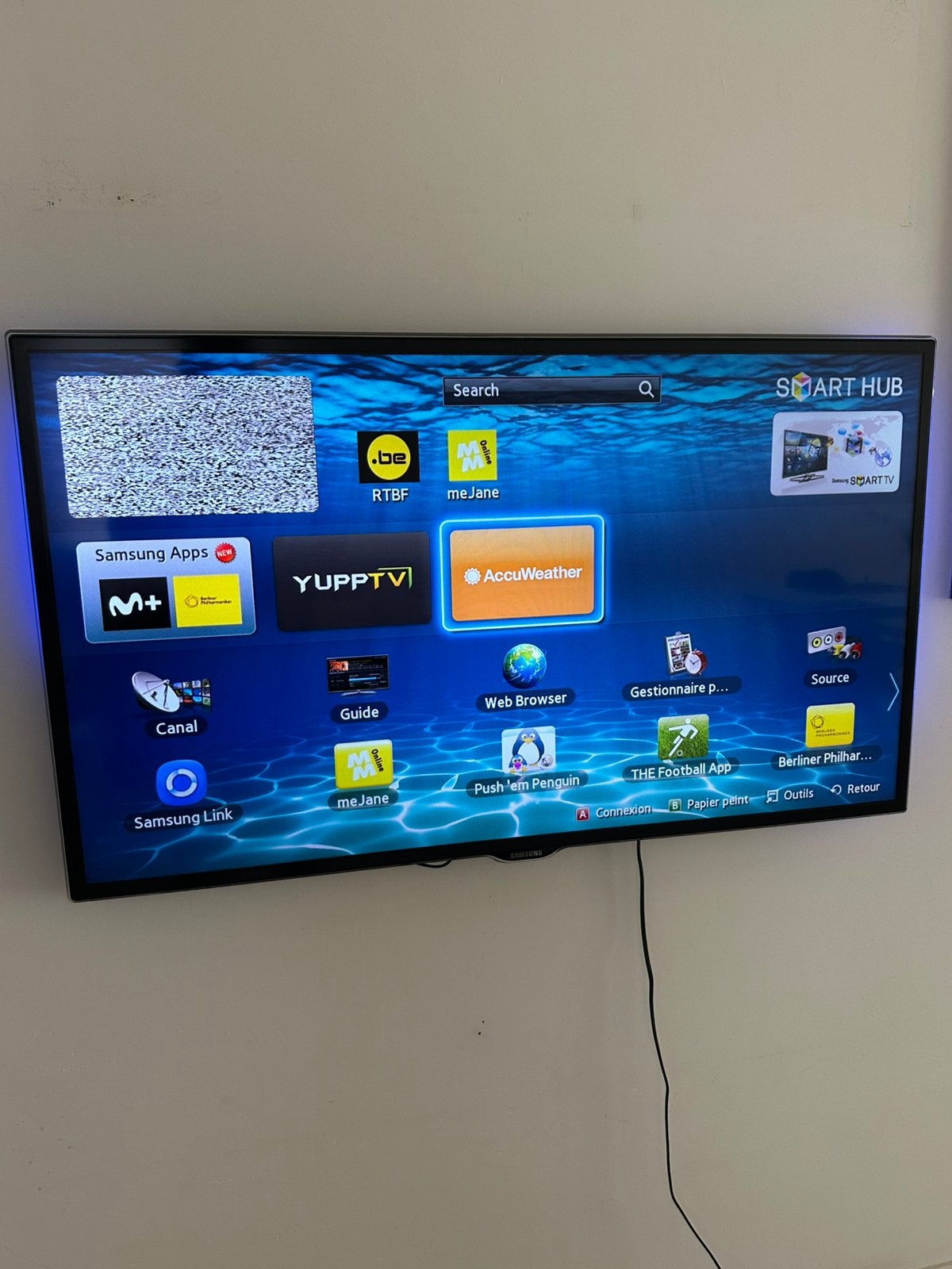 Smart tv samsung ( 50 inch ), Enlèvement, Comme neuf, Samsung, Smart TV
