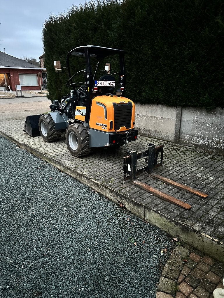 Wiellader, Zakelijke goederen, Ophalen, Wiellader of Shovel