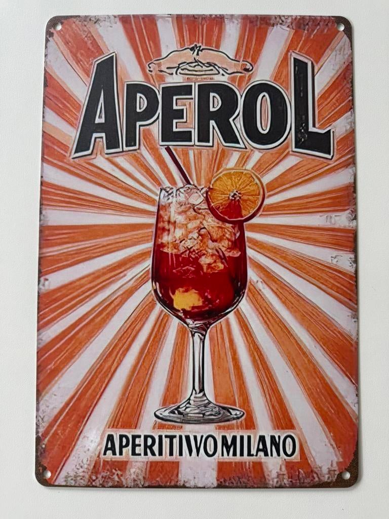 Panneau d'affichage en métal Aperol, Enlèvement ou Envoi, Neuf, Panneau publicitaire