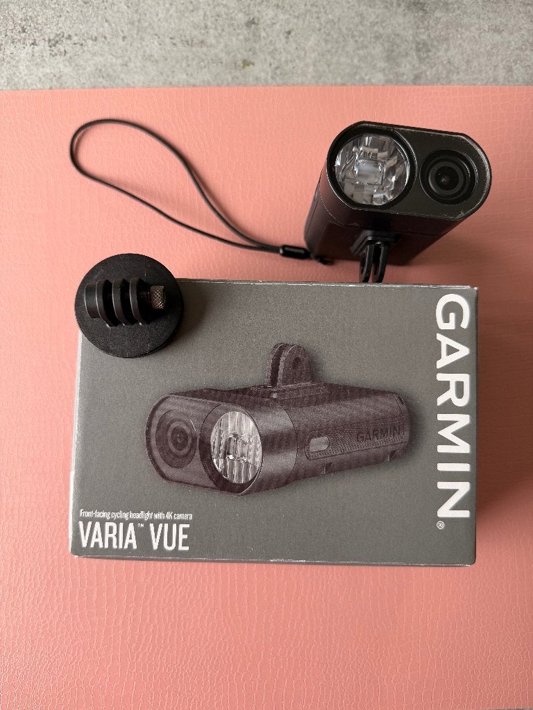 GARMIN Varia Vue / Licht + FrontCamera, Fietsen en Brommers, Fietsaccessoires | Fietsverlichting, Ophalen of Verzenden, Zo goed als nieuw