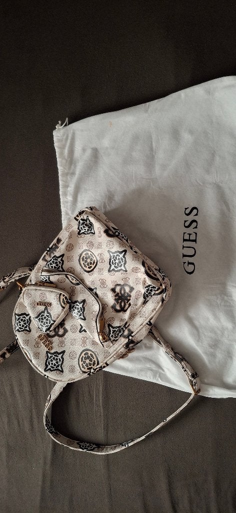 GUESS RUGZAK, VEELKLEURIG, Overige kleuren, Nieuw, Leer, Ophalen