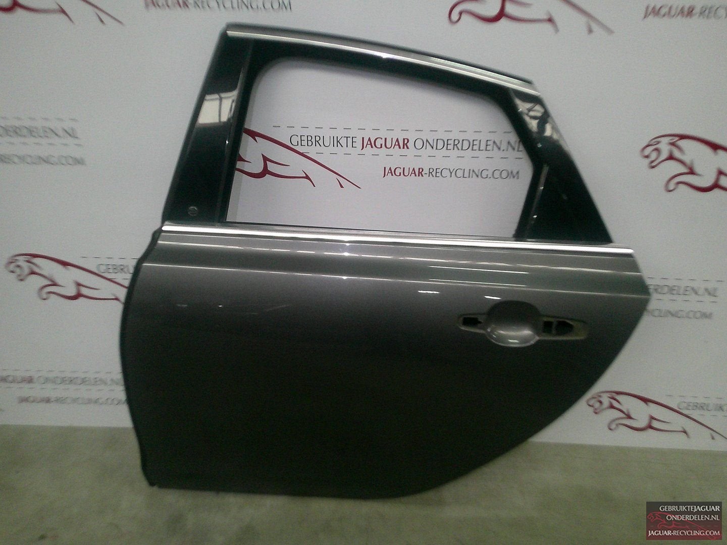 Deur links achter grijs Jaguar XF X260 T2H35823, Gebruikt, -, Deur, Ophalen of Verzenden