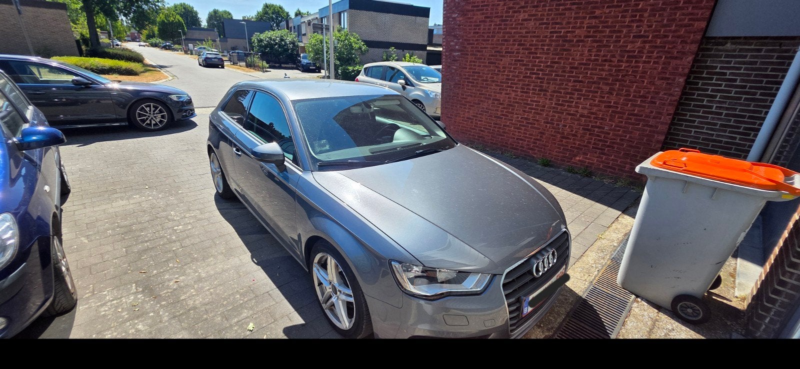 audi a3 1.4tfsi 2015  125pk 174.000km, Autos, 1395 cm³, Argent ou Gris, Achat, Euro 6