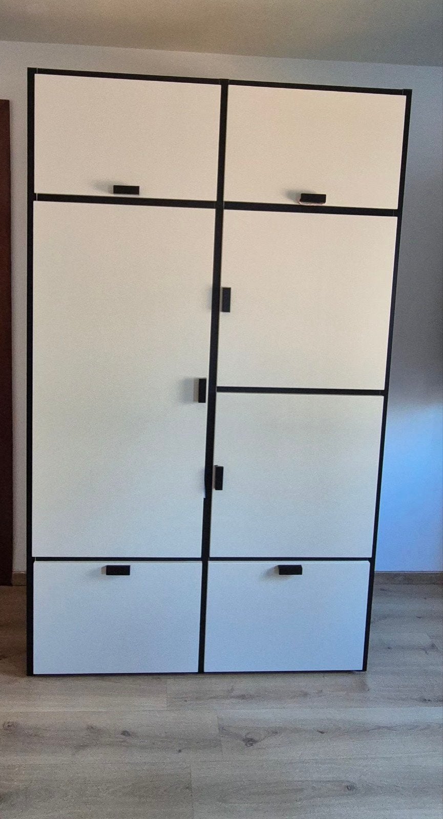 Armoire penderie IKEA 120 cm avec étagères et tiroirs, Maison & Meubles, Armoires | Penderies & Garde-robes, Enlèvement