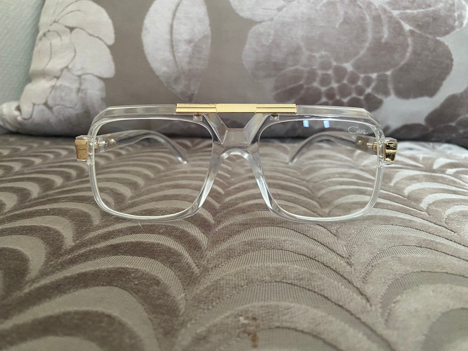 Lunette cazal transparentes, Neuf, Autres marques, Autres couleurs, Enlèvement