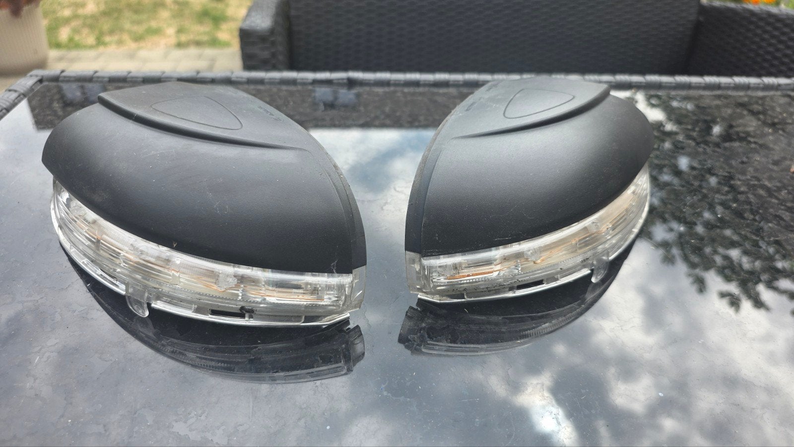 VW Golf 6 zijspiegel pinkers Geel, Ophalen, Gebruikt, Volkswagen