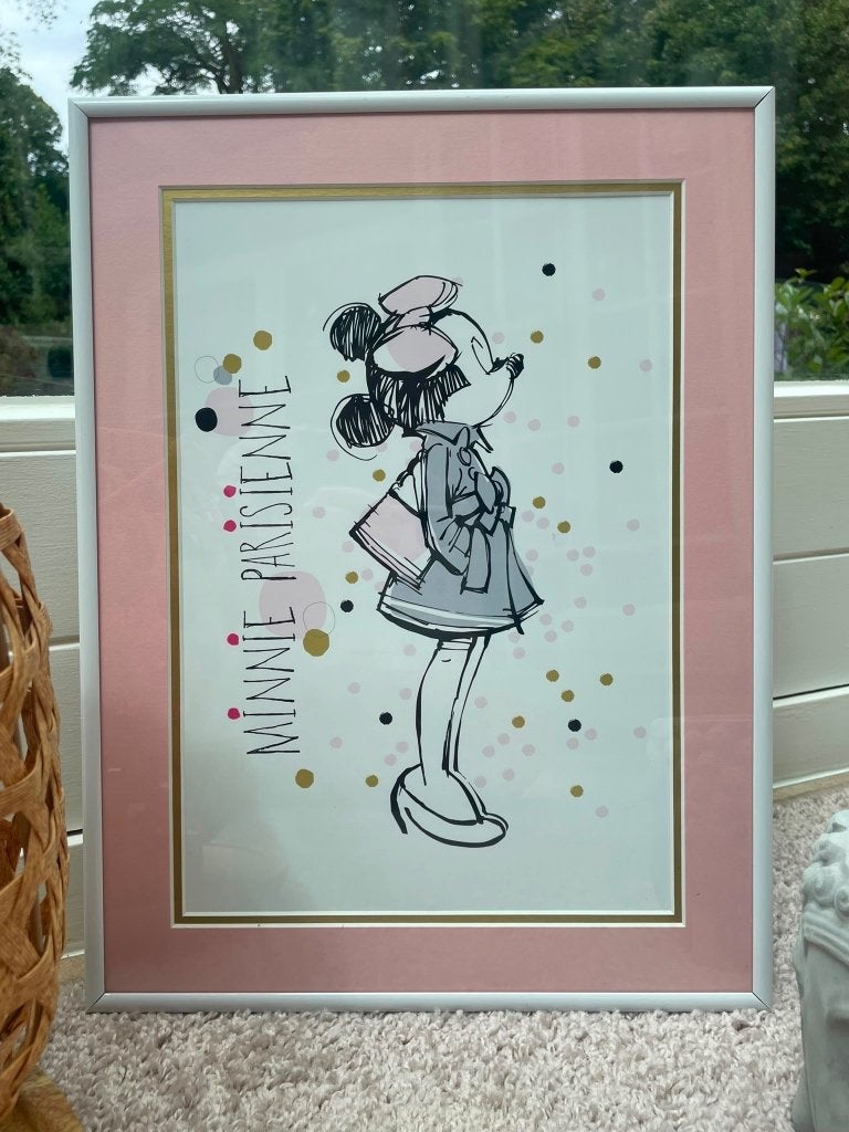 Affiche / Impression d'art exclusive "Minnie Parisienne, Verzamelen, Posters, Ophalen, Zo goed als nieuw