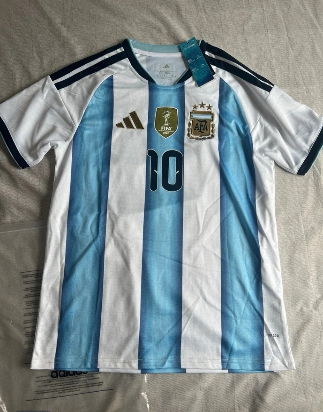 voetbalshirt Messi, Verzenden, Shirt