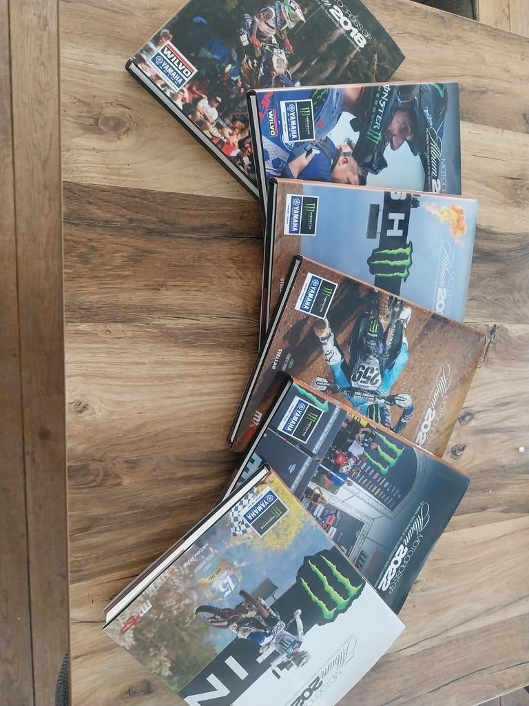 Motocross GP Albums 2018 tm 2023 jaarboeken, Ophalen, Zo goed als nieuw, Overige sporten