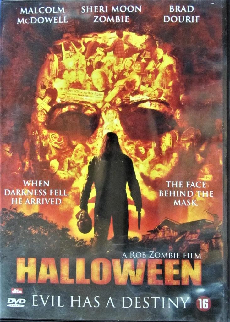 DVD HORROR- HALLOWEEN, EVIL HAS A DESTINY, Cd's en Dvd's, Dvd's | Horror, Alle leeftijden, Ophalen of Verzenden, Zo goed als nieuw