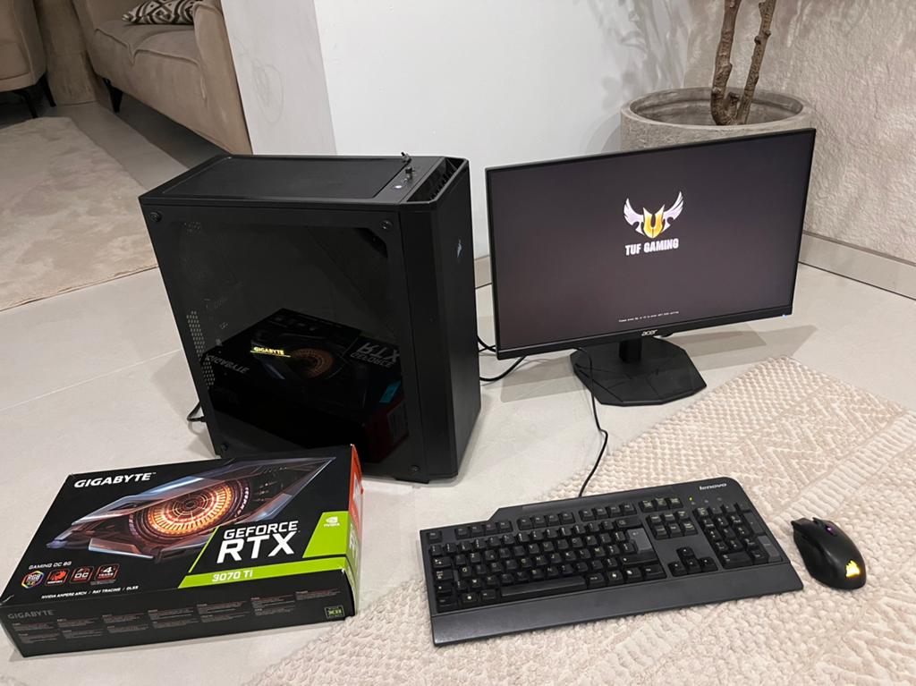 Pc gamer Tuf Rtx 3070ti amd ryzen 5, Informatique & Logiciels, Ordinateurs de bureau, Enlèvement, Comme neuf