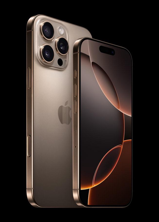 apple iphone 16 PRO 128 GB Desert Titanium nieuwstaat, Ophalen, Zo goed als nieuw, Apple iPhone