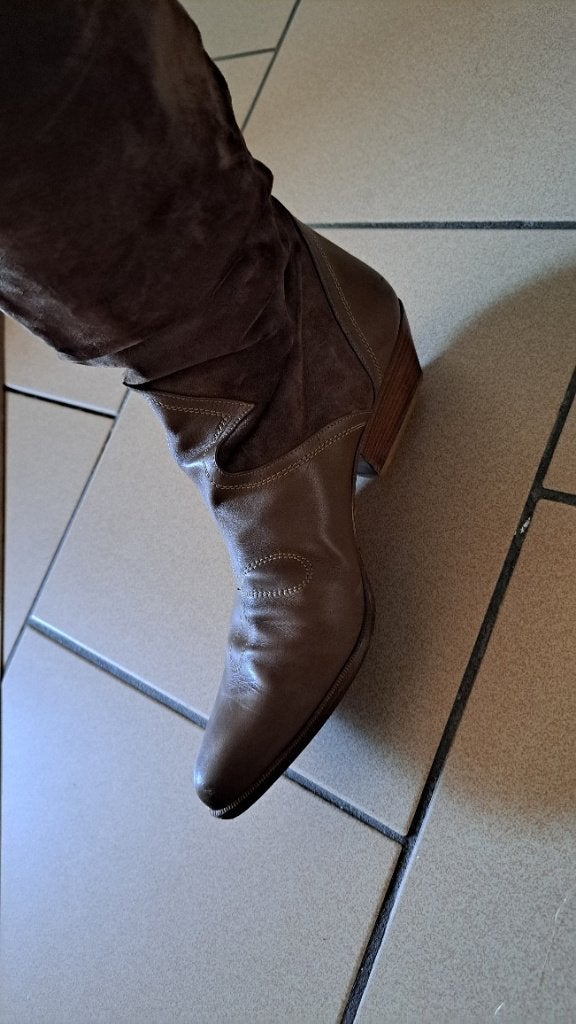 Bottes Nouchka années 80 pointure 38,5, Enlèvement ou Envoi
