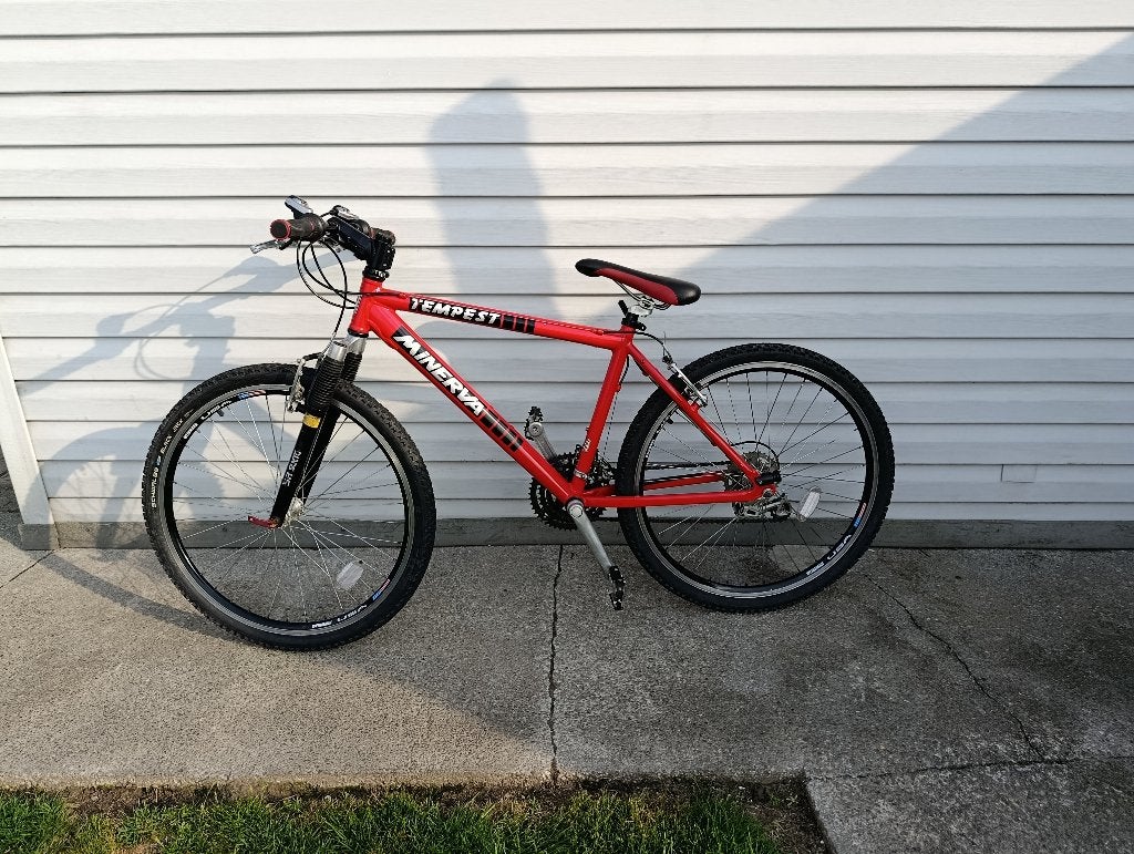 Mountainbike Minerva, Ophalen, Zo goed als nieuw, Heren, Overige merken
