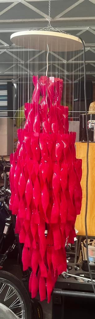 Spiral lamp look a like verner panton, Huis en Inrichting, Ophalen, Zo goed als nieuw