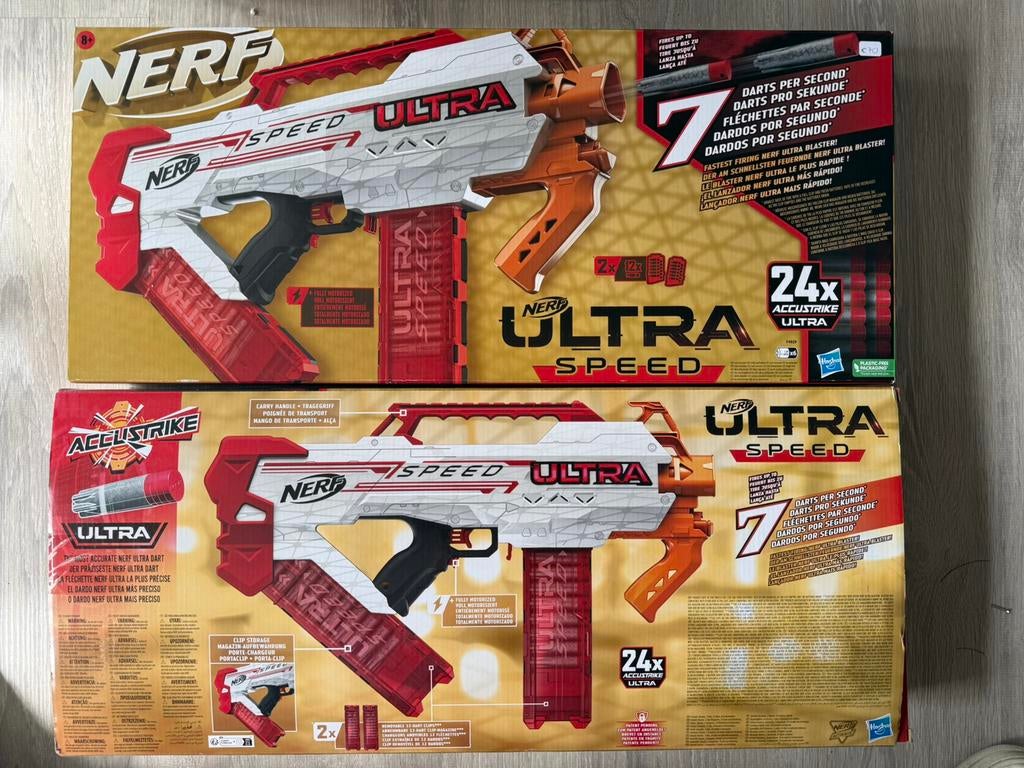2x NERF Ultra Speed., Ophalen of Verzenden, Nieuw