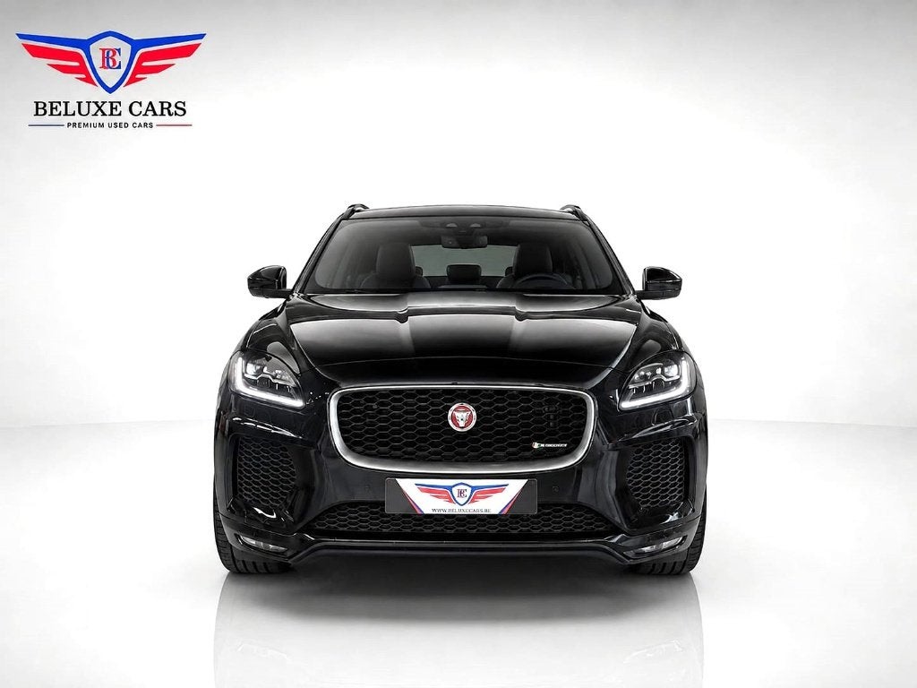 Jaguar E-Pace 2.0 D*R-SPORT*PANO*CAMERA*SIEGE-ELEC-MEMO*JA, Auto's, Jaguar, 4 cilinders, Zwart, Leder, Bedrijf