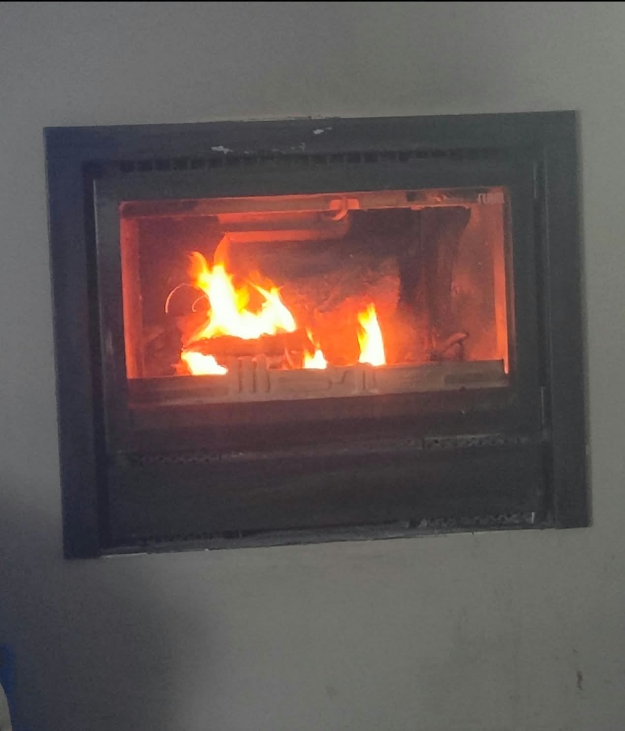 inbouw haard Flam MT 68/57, Ophalen, Gebruikt, Inbouwhaard, Houthaard