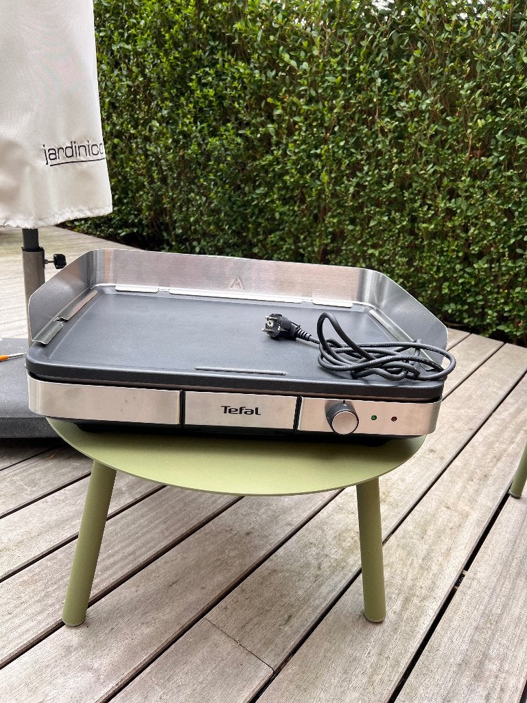 Maxi plancha, Elektronische apparatuur, Grillplaten, Ophalen, Zo goed als nieuw, Tafelgrill