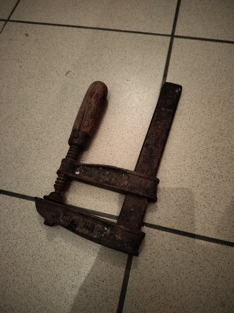 lijmklem / slangenboor / schietbeite, Ophalen of Verzenden, Gebruikt