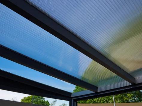Polycarbonaat platen/kanaalplaten 16mm, Doe-het-zelf en Bouw, Ophalen, Kunststof, Overige kleuren, Overige typen