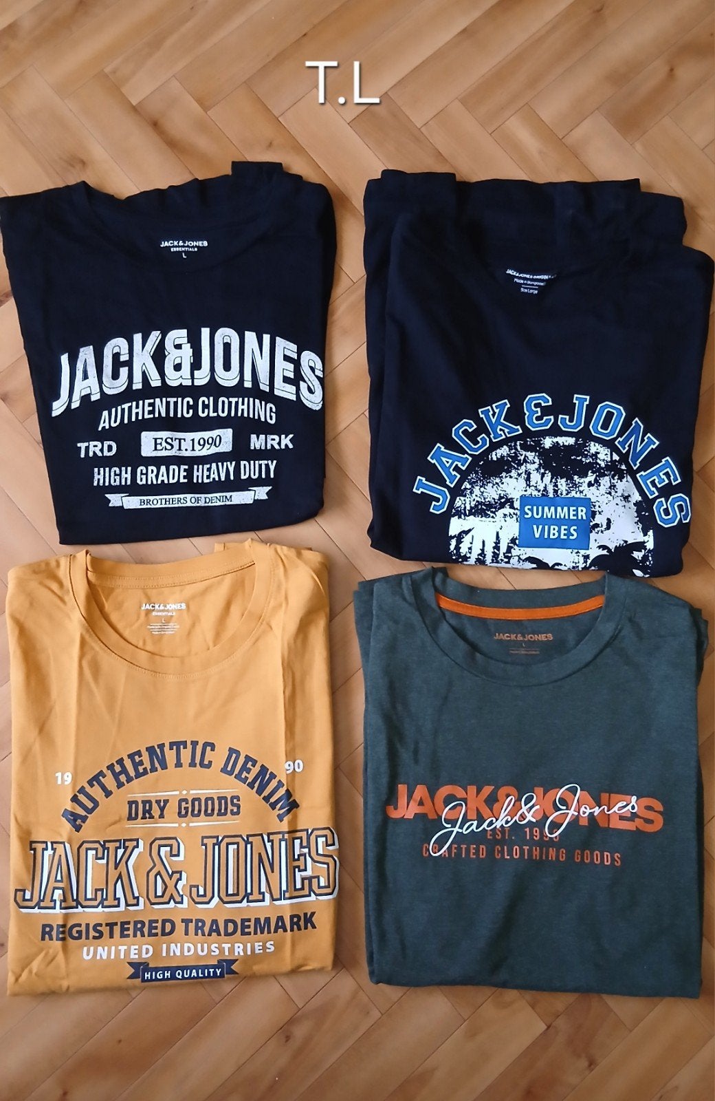 Tee-shirts Jack & Jones, Kleding | Heren, T-shirts, Ophalen, Gedragen, Maat 52/54 (L), Jack&Jones