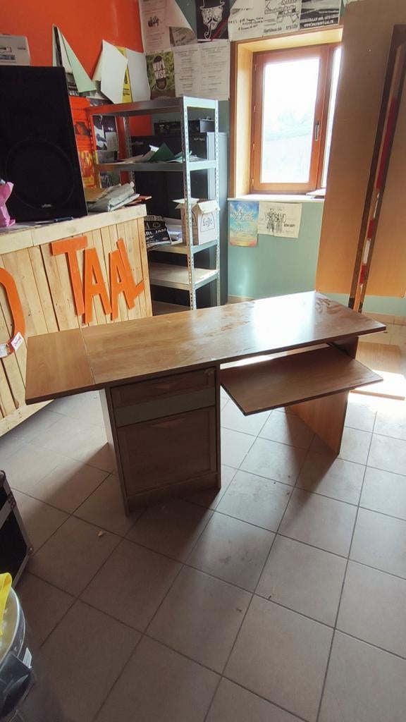 Bureau gratis op te halen ter compensatie!, 160 cm, Bois, Enlèvement, 59 cm