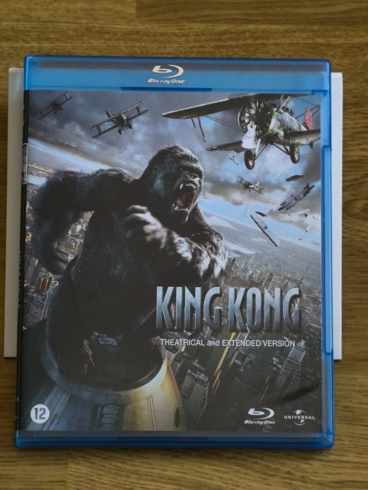 king kong blu ray - Naomi watts - Jack black - NL/FR .., Enlèvement ou Envoi, Allemand, Audio, Allemand