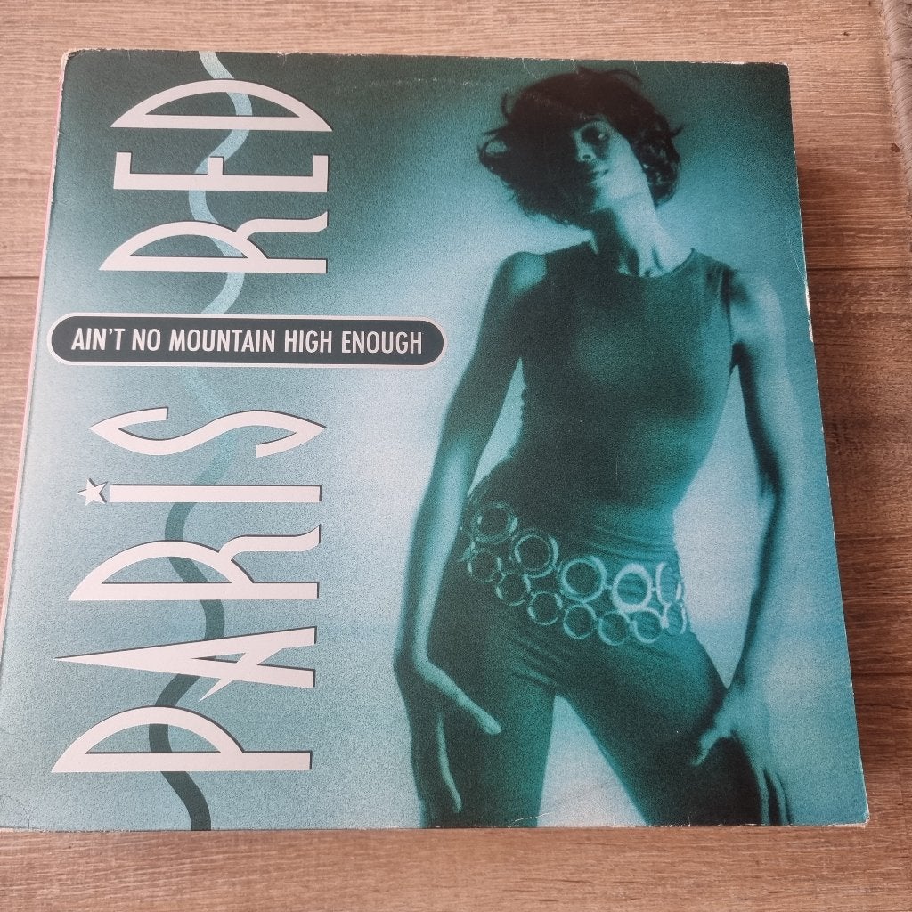 12" Paris Red – Ain't No Mountain High Enough, CD & DVD, Vinyles Singles, Enlèvement ou Envoi, Utilisé, 12 pouces, Dance et House