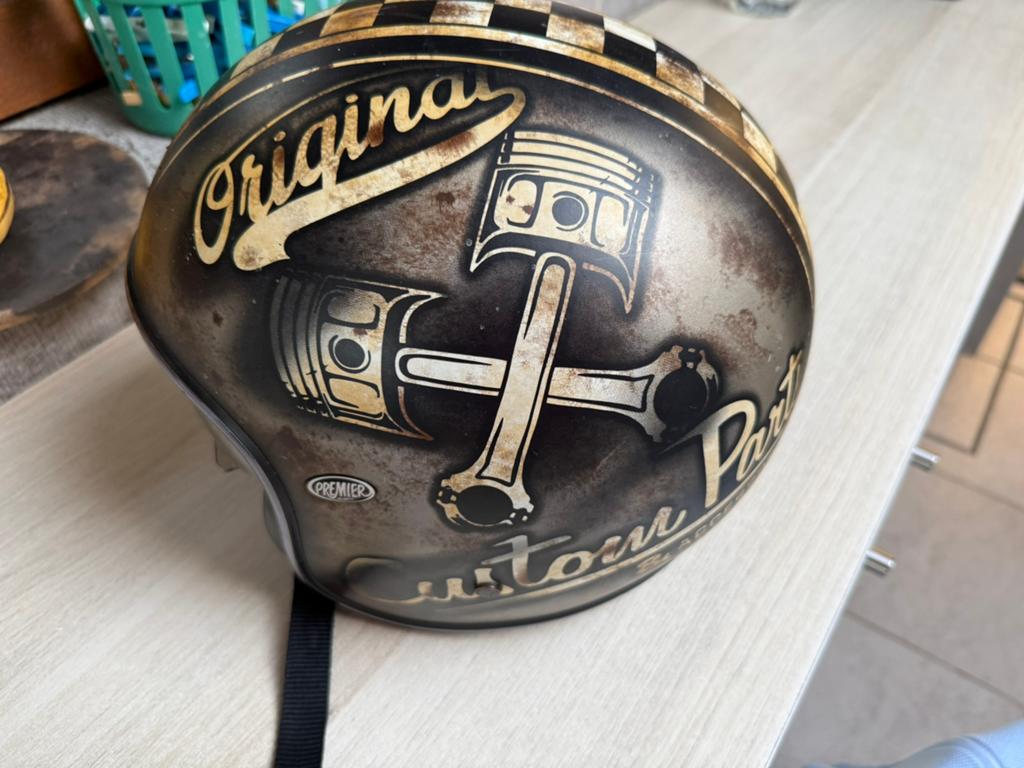 Brommerhelm maat large, Ophalen, Gebruikt, Large