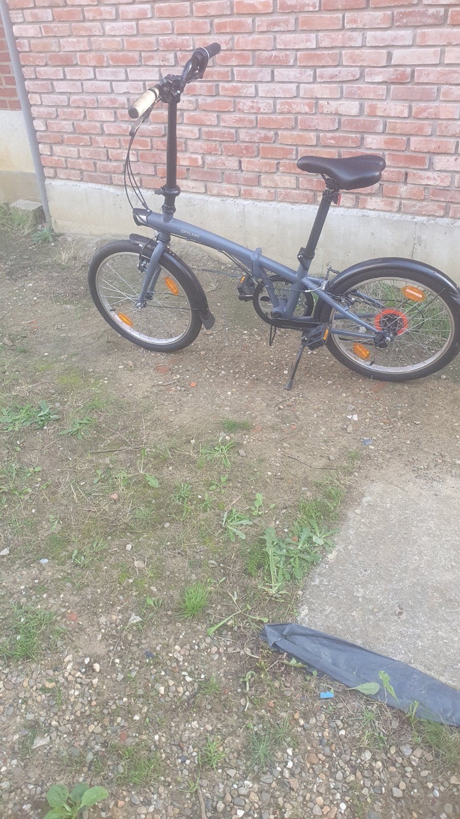 plooibare fiets, Ophalen