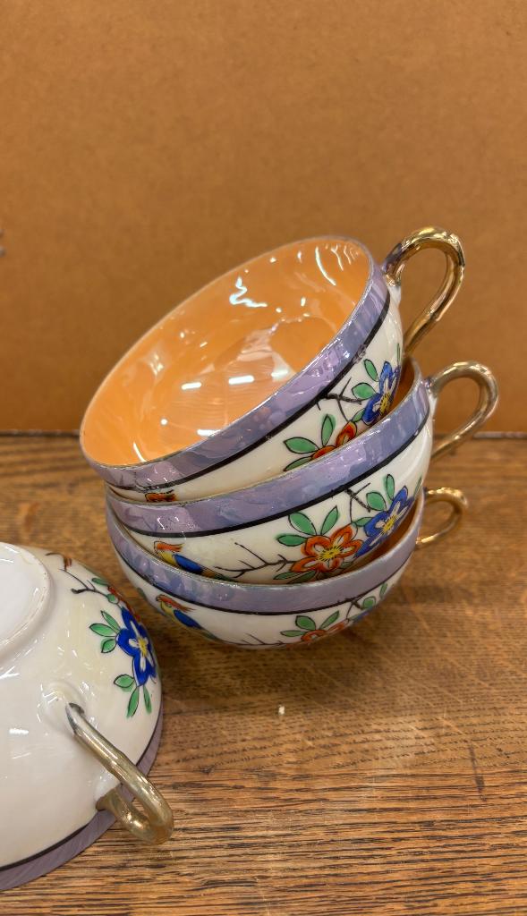 Japans porselein koffieservies, Antiek en Kunst, Ophalen