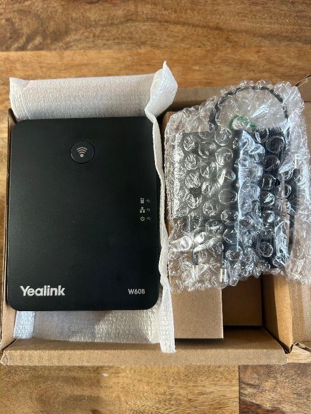 ➡️  NIEUW Yealink W60B W60 Base Dect Channel W52 W53 W56 W73, Telecommunicatie, Ophalen of Verzenden, Nieuw, 4 handsets of meer