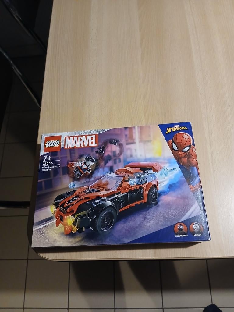 Lego marvel set 76244 - miles morales vs. morbius, Ophalen, Marvel, Lego, Nieuw