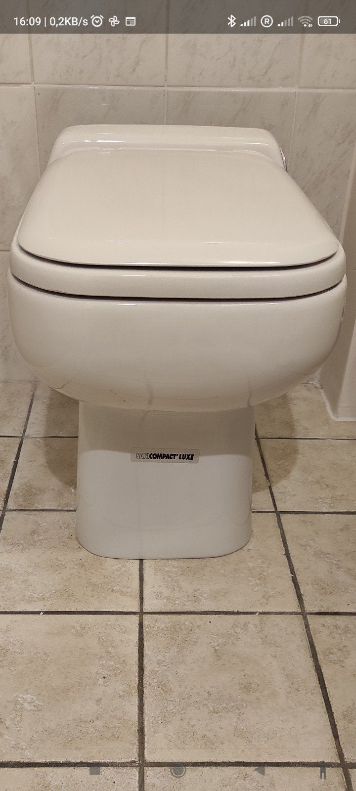 Broyeur toilet  Sanicompact, Bricolage & Construction, Enlèvement, Utilisé, Toilettes