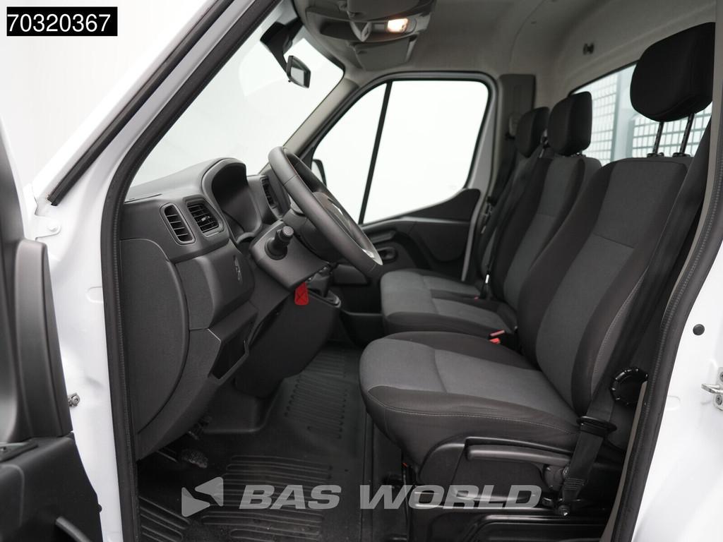 Renault Master 130PK Kipper met Kist 3.5t trekhaak Airco Cru, Stof, Gebruikt, Euro 6, 4 cilinders