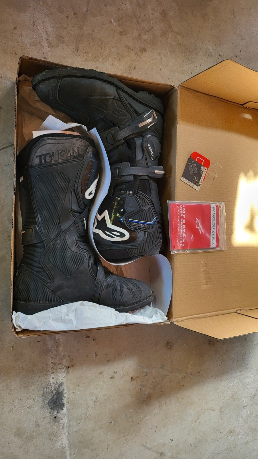 alpinestar toucan gore tex 44.5, Enlèvement, Bottes